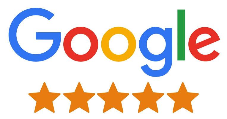 Avaliações cinco estrelas no Google
