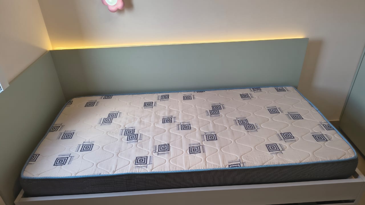 Espaço reservado para foto do colchão depois da higienização